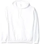 Gildan Big Mens Hooded Sweatshirt White Size:2XL, Men's