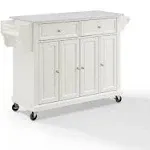 Crosley Full Size Granite Top Kitchen Cart