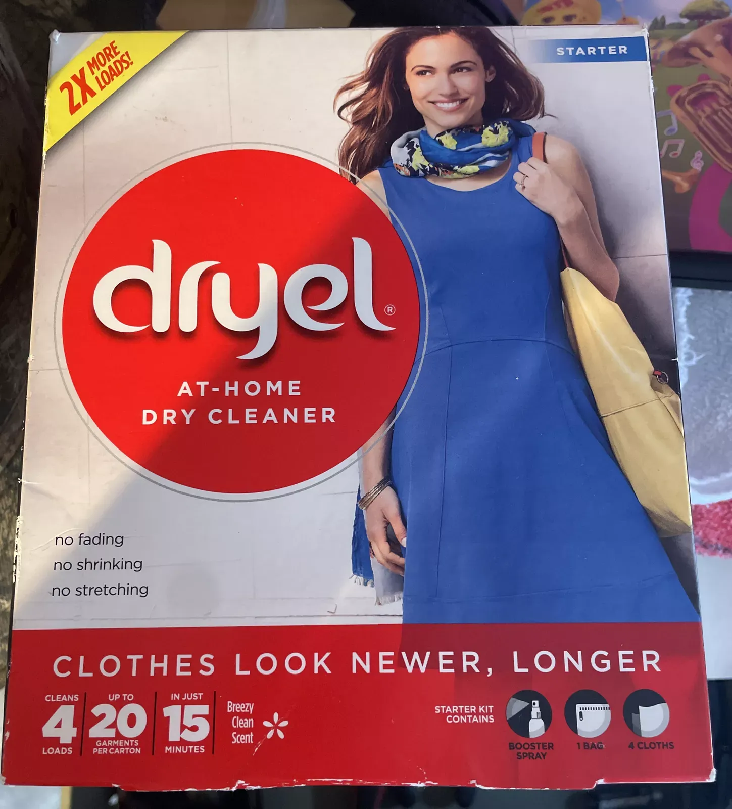 Dryel At-Home Dry Cleaner Starter Kit - 4 Loads Starter Kit, 4 Load