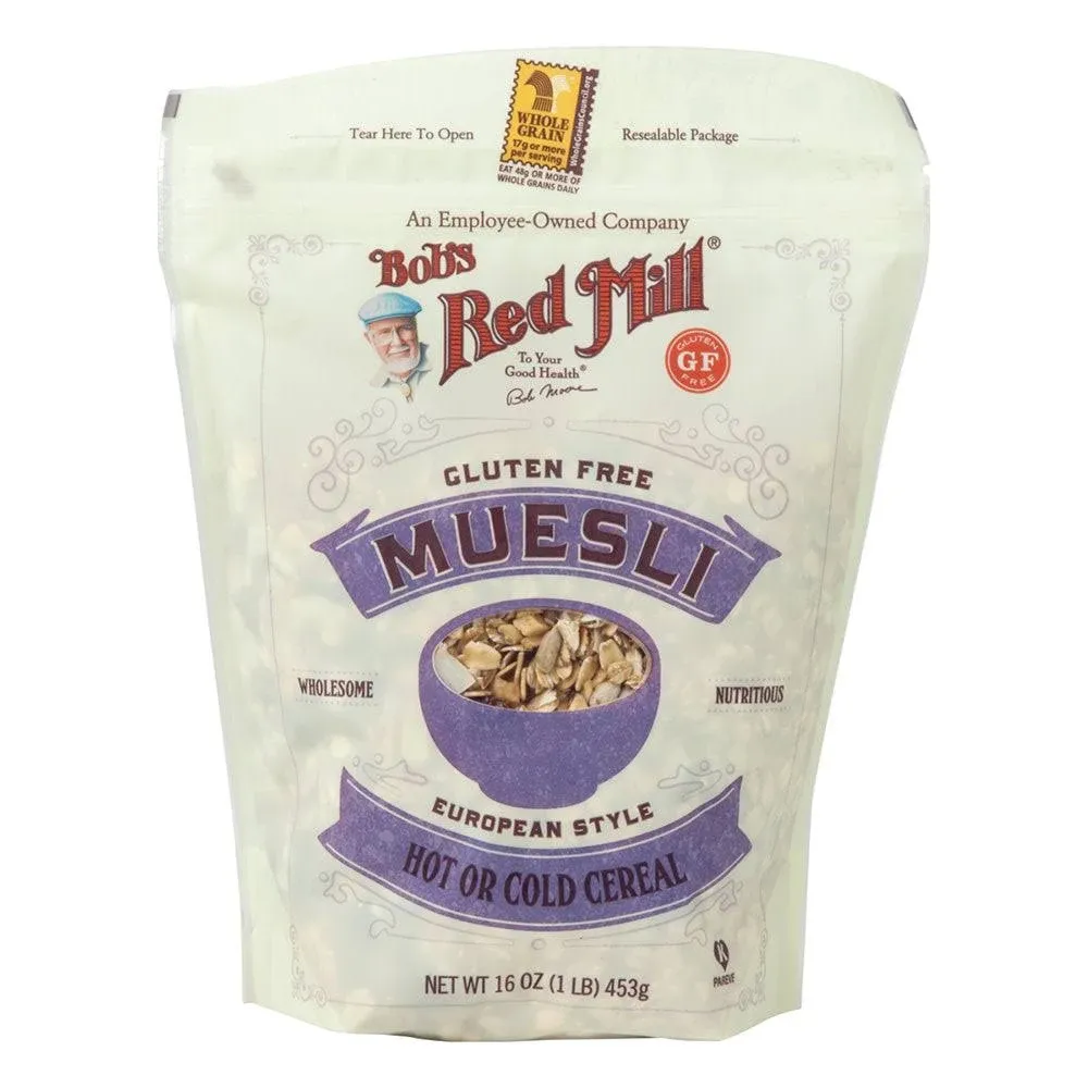 Bob'S Red Mill Gluten Free Muesli 16 Oz Bag