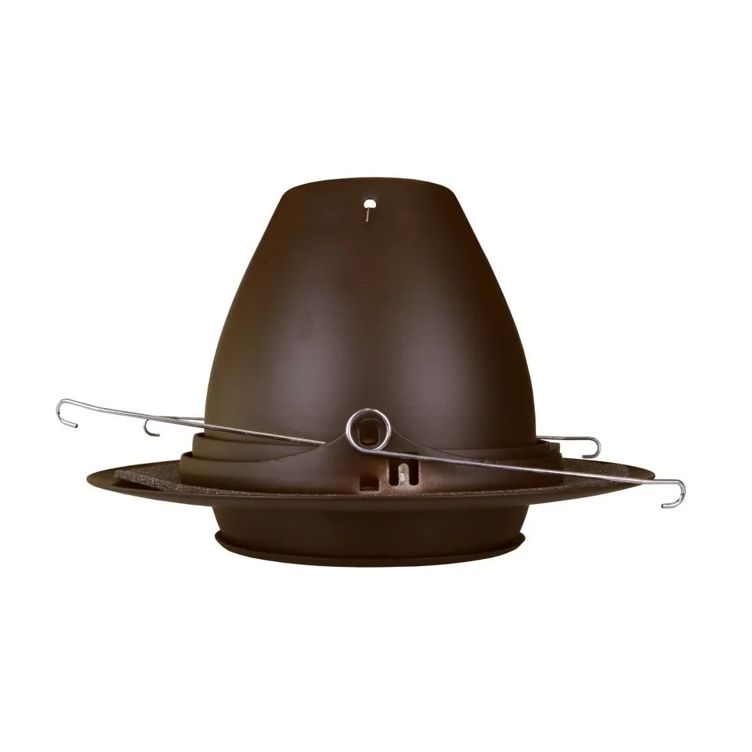 Nicor Lighting 6 in. Oil-Rubbed Bronze Recessed Eyeball Trim with Baffle