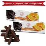 Sweet's Dark Orange Sticks Pack of 2