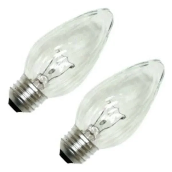 GE Crystal Clear Bulb, 25W - 2 pack 