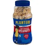 Planters Unsalted Dry Roasted Peanuts, 35 Ounce