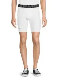 Under Armour Mens UA Heatgear Pocket Compression Short 6&#034; Compression Shorts