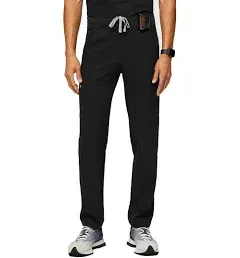 Figs Axim Cargo Scrub Pants for Men Black