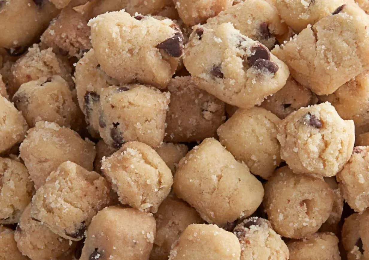 Oasis Supply, Cookie Dough Bites, Toppings for Ice Cream, Froyo Night, Cupcake, Bakery and Desserts - Chocolate Chip Cookie Dough Bites