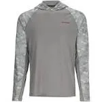 Simms Men's Challenger Solar Hoody - Cinder/Ghost Camo Sterling - XL