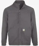 Carhartt Men's Rugged Flex Bonded Fleece Jacket, Pewter