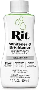 JWONG Rit Laundry Treatment Whitener & Brightener Liquid 8 FL OZ