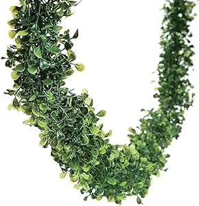 Boxwood Garland 12' - Home Decor - 1 Piece