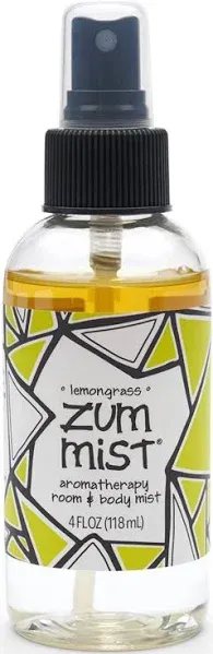 ZUM, Zum Mist, Aromatherapy Room & Body Mist, Lemongrass, 4 fl oz (118 ml)