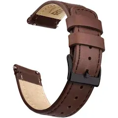 Ritche Classic Genuine Watch Band Quick Release Vintage Leather Watch Strap