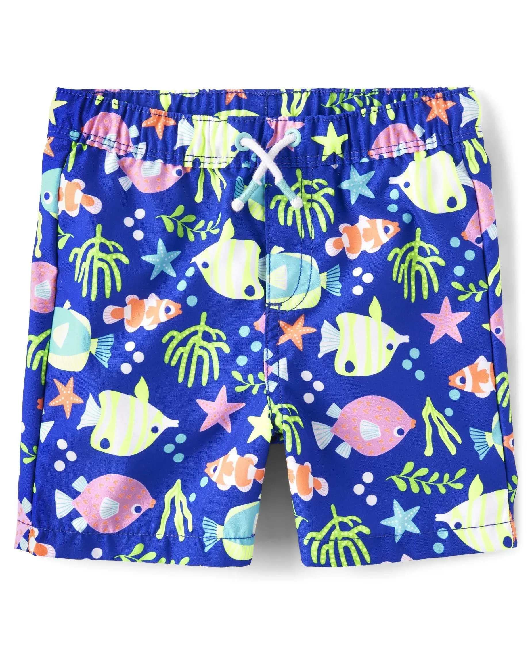 Gymboree Boys' Splish-Splash Swim Trunks