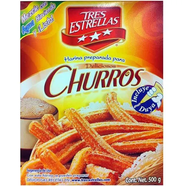 Tres Estrellas Churros Flour Mix (2 Pack)