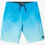 O'Neill Men's Hyperfreak Heat S-Seam Fade 21" Boardshorts, Size 30, Electric Blue