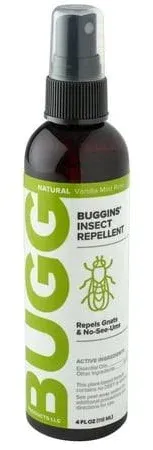 BUGGINS Natural Insect Repellent 4 oz