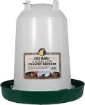 Free Range 3.5 Gal Plastic Poultry Drinker