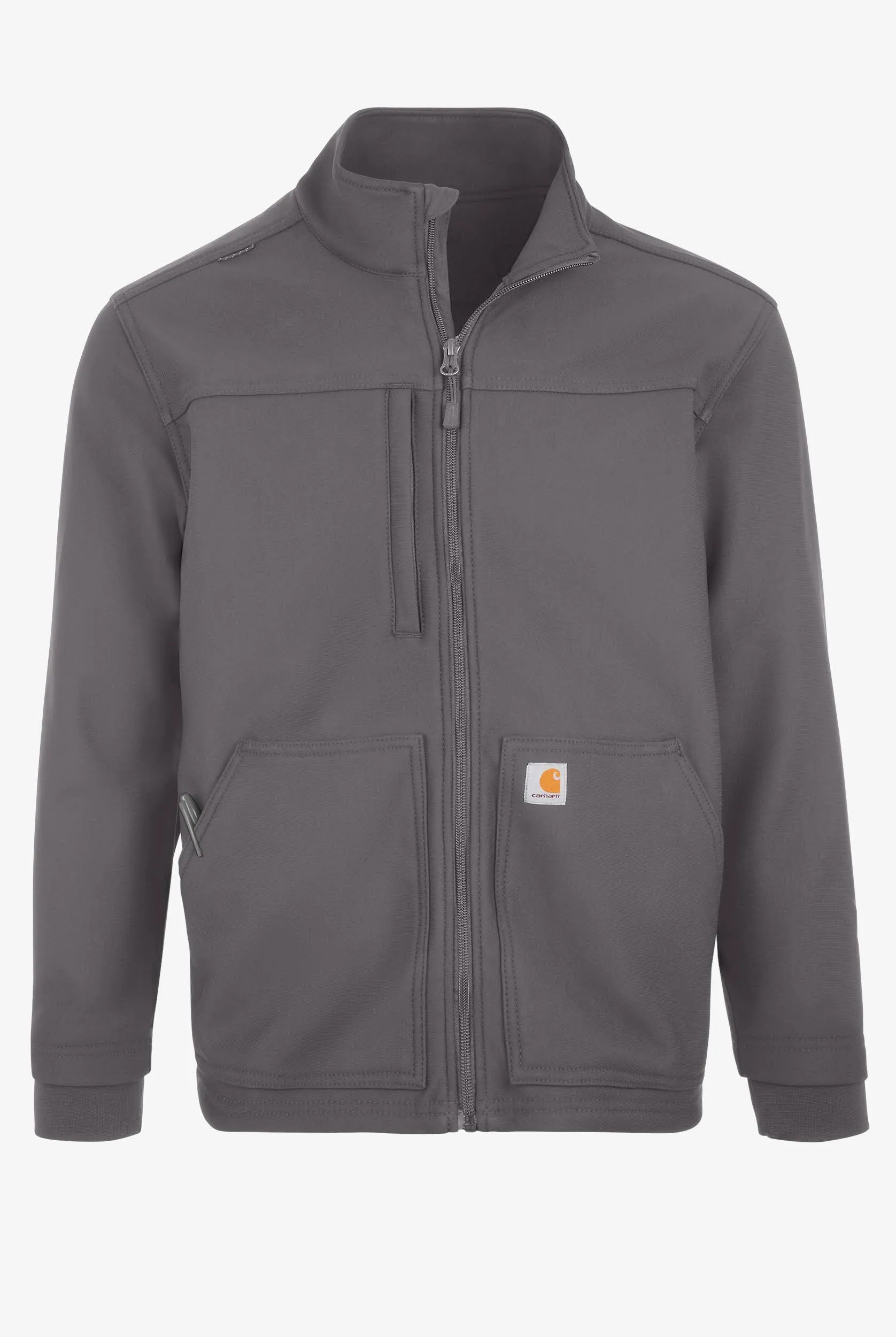 Carhartt Force Rugged Flex Men's 3-Pocket Bonded Fleece Scrub Jacket