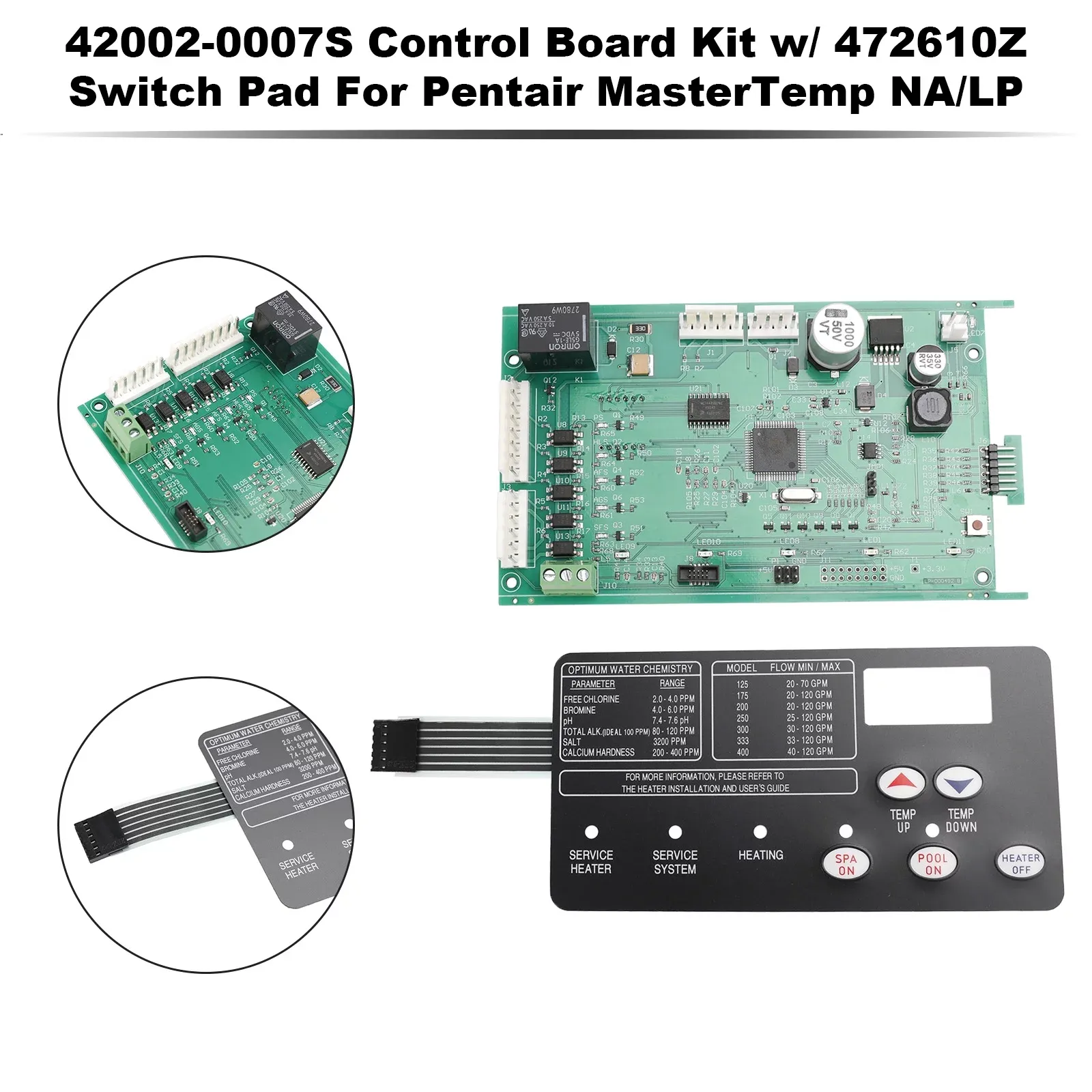 Pentair MasterTemp NA/LP Control Board Kit