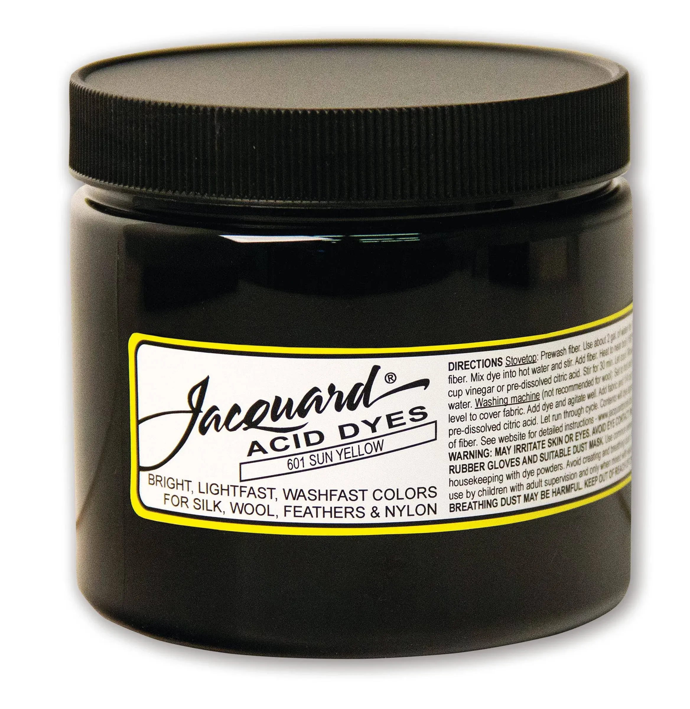 Jacquard Acid Dye 8 OZ #601 Yellow Sun