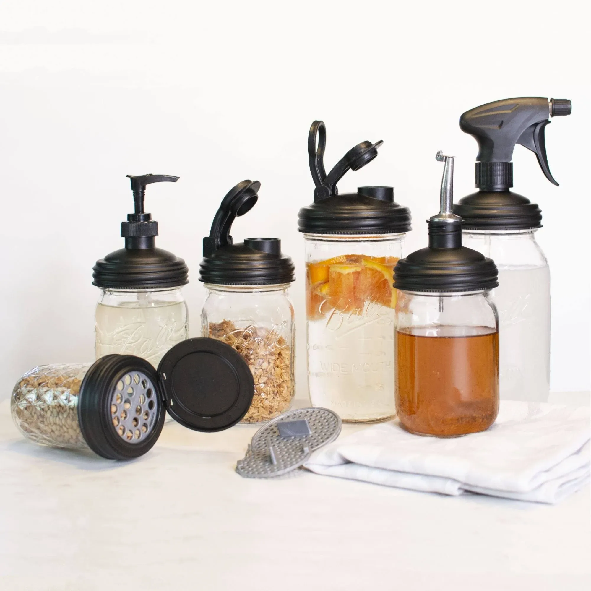 reCAP Mason Jars Lids Starter Set