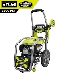 Ryobi 3300 PSI 2.5 GPM Cold Water Gas Pressure Washer with Honda GCV200 Engine