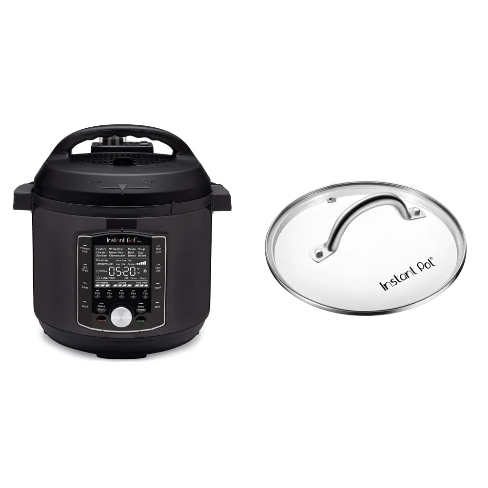 8 qt. Matte Black Duo Pro Electric Pressure Cooker