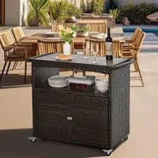 Outdoor Bar Cart