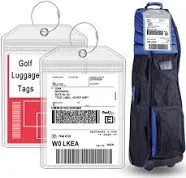 CruiSeaU Extra Large Golf Luggage Tag