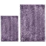 RULLENY 2 Piece Shaggy Bathroom Rugs