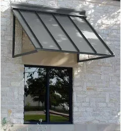 Awntech Houstonian 3 ft. Metal Standing Seam Awning