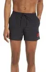 Boss Men's Dominica Swim Trunks in Black