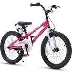 Royalbaby Freestyle Kids Bike for Boys Girls Childrens Bicycle with Kickstand, 18 inch Fuchsia