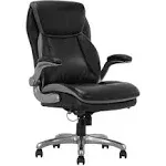 Serta Smart Layers Brinkley Ergonomic Bonded Leather High-Back Executive Office Chair