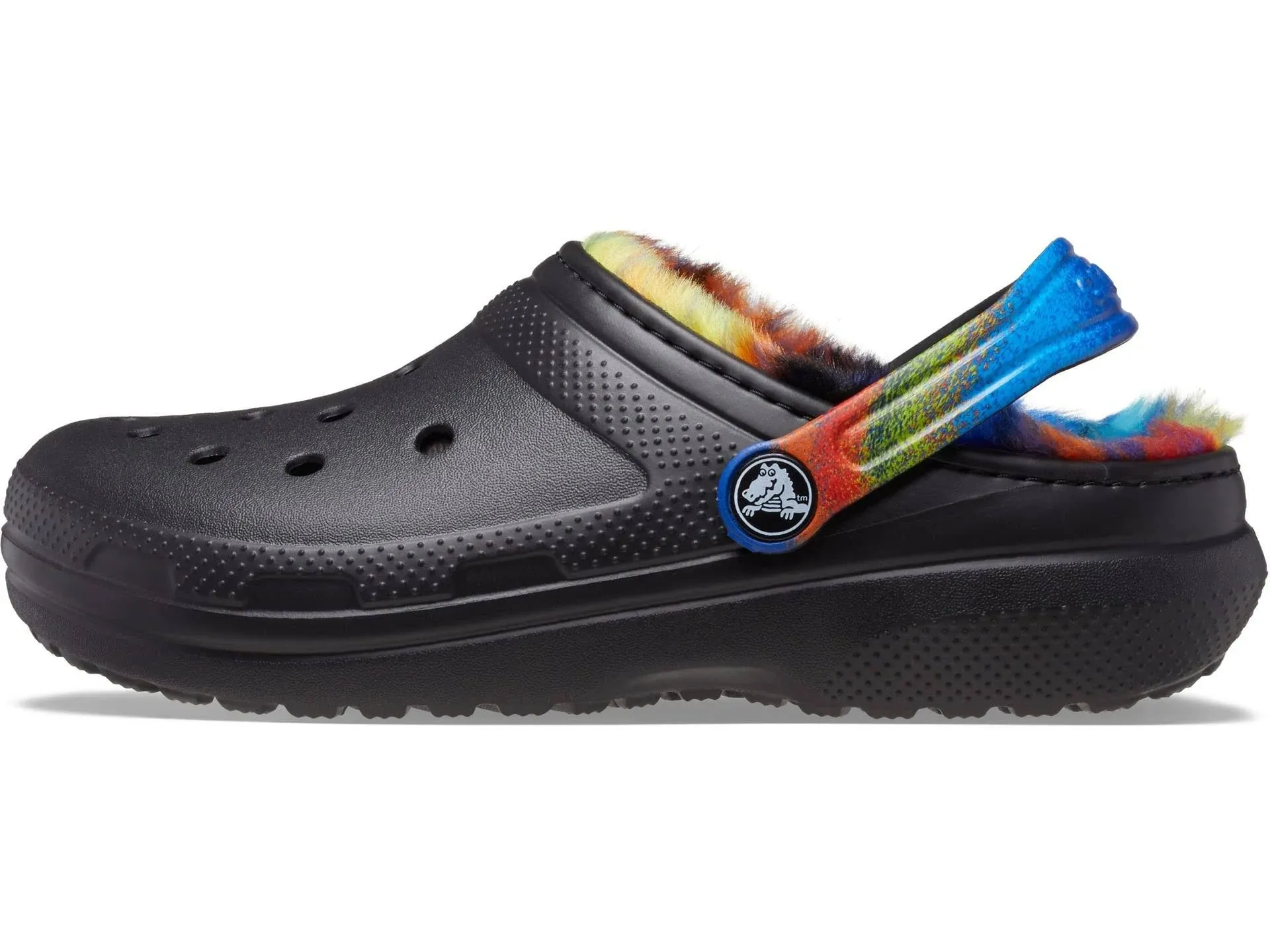 Crocs Kids&#039; Classic Lined Clogs Black/Multi