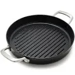 Shop Greenpan Gp5 11'' Round Grill Pan In Black