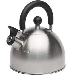 Primula Stewart Whistling Stovetop Tea Kettle Food Grade Stainless Steel, Hot Wa