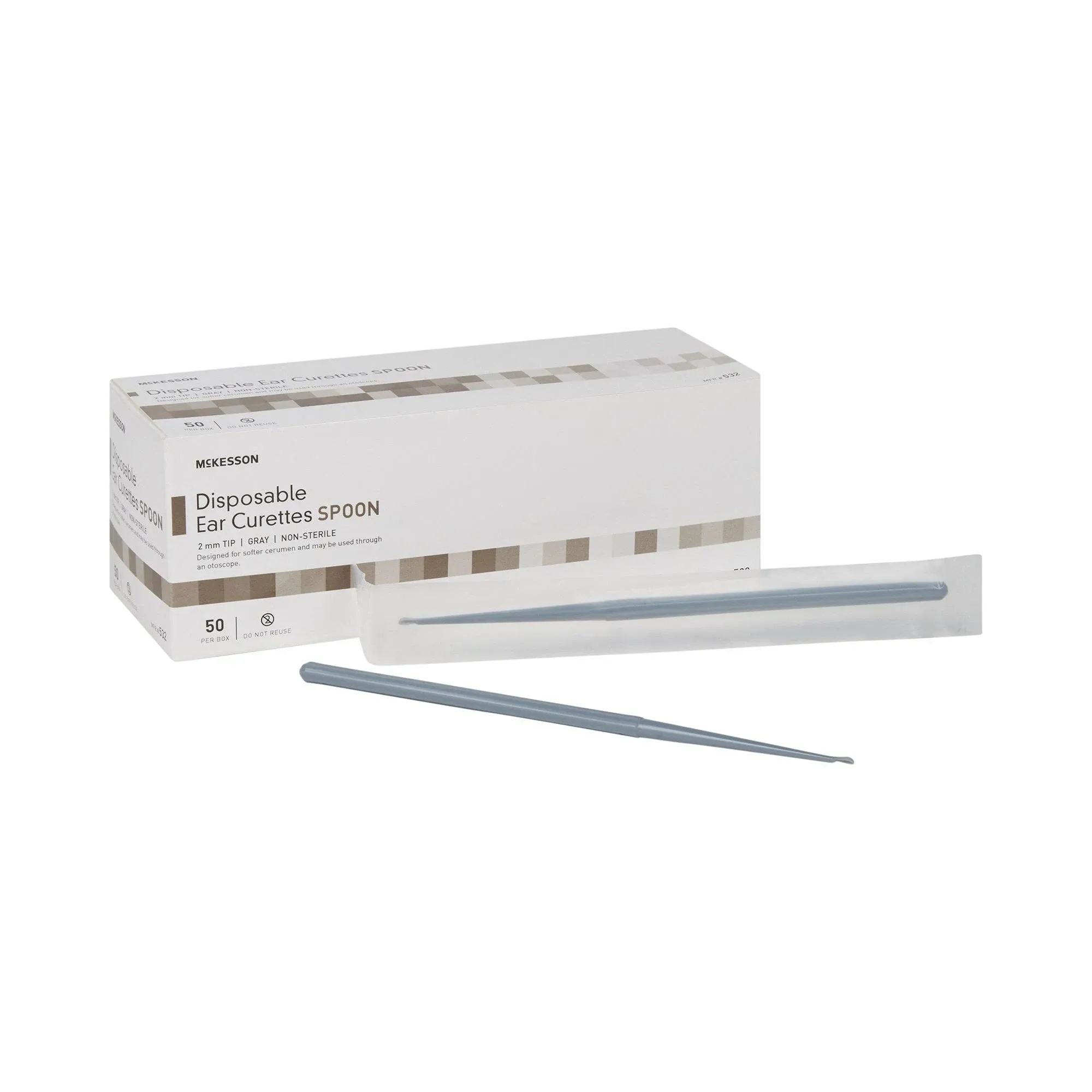 McKesson Ear Curette Disposable 532 50 Ct