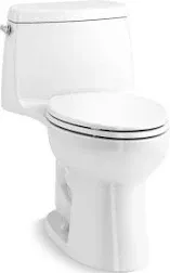 KOHLER Santa Rosa One-Piece Compact Elongated 1.28 Gpf Toilet