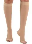 Absolute Support Medical Compression Socks for Women & Men 30-40mmHg, Open Toe, Made in USA A311