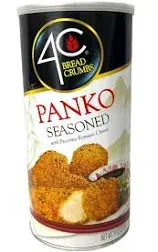 4C Bread Crumbs Light & Crispy Panko Seasoned w/ Pecorino Romano Cheese and Panko Plan - 2 Pack