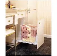 11 7/8"W x 19 3/8"H Pull-Out Wire Hamper