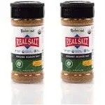 Redmond Real Sea Salt - Natural Unrefined Organic Gluten Free, Seasoning Shaker (2 Pack)