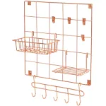 8-Piece Copper Wire Wall Grid | Honey-Can-Do