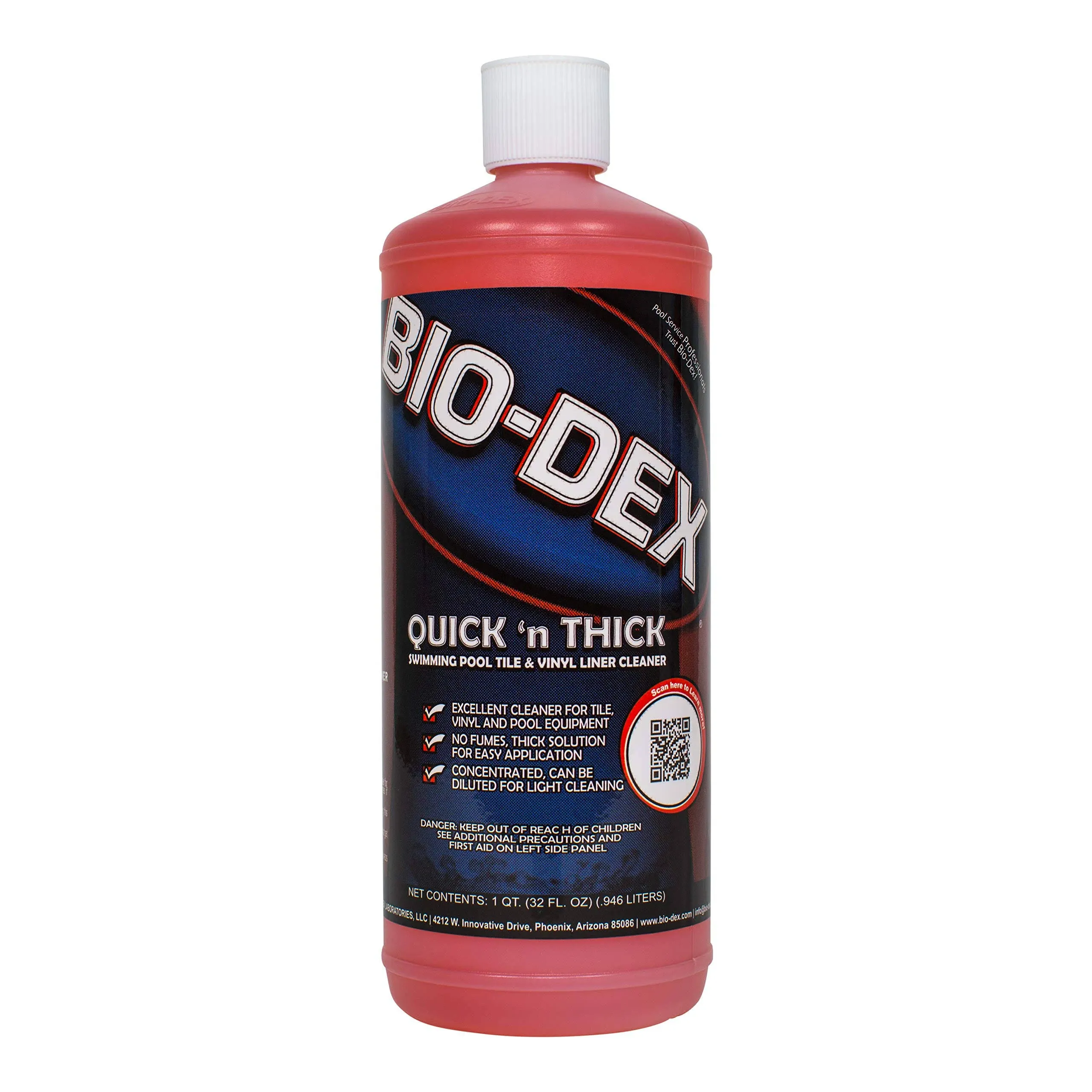 Bio-Dex Quick&#039;n Thick Tile and Vinyl Liner Cleaner QT032