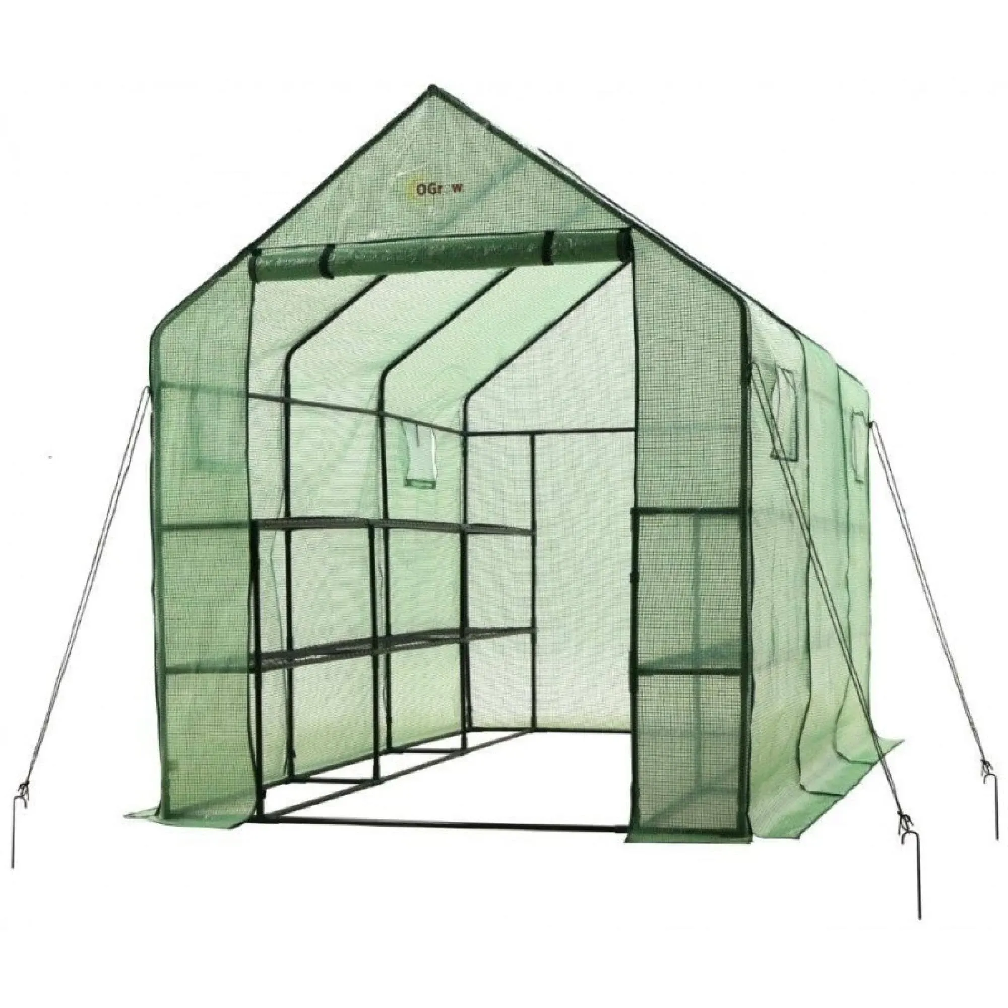 Ogrow Very Spacious - Sturdy Walk-In Portable Garden Greenhouse - OG11767-PE