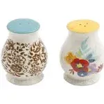 The Pioneer Woman Flea Market Salt And Pepper Shakers Set Floral Country Kitchen