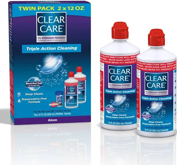 Clear Care Cleaning & Disinfecting Solution