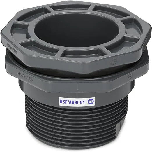 Hayward BFA1030CES 3" Bulkhead Fitting, FNPT x Socket